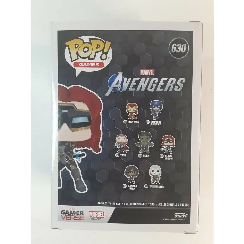 Funko - POP Marvel: Avengers Game- Black Widow Brand New In Box